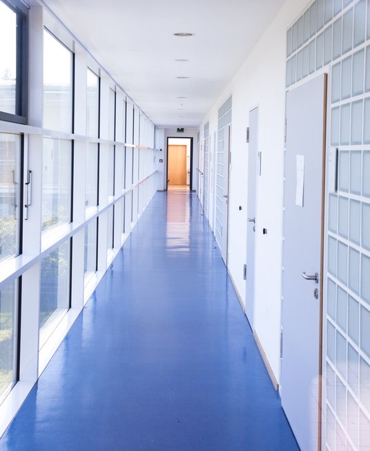 School Corridor