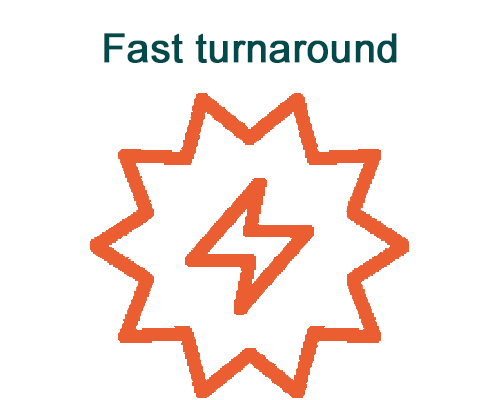 Fast turnaround illustration